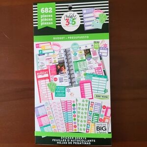 🆕️ happy planner • budget sticker book